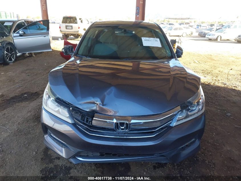 2016 Honda Accord Ex VIN: 1HGCR2F74GA217950 Lot: 40817738