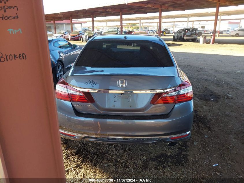 2016 Honda Accord Ex VIN: 1HGCR2F74GA217950 Lot: 40817738