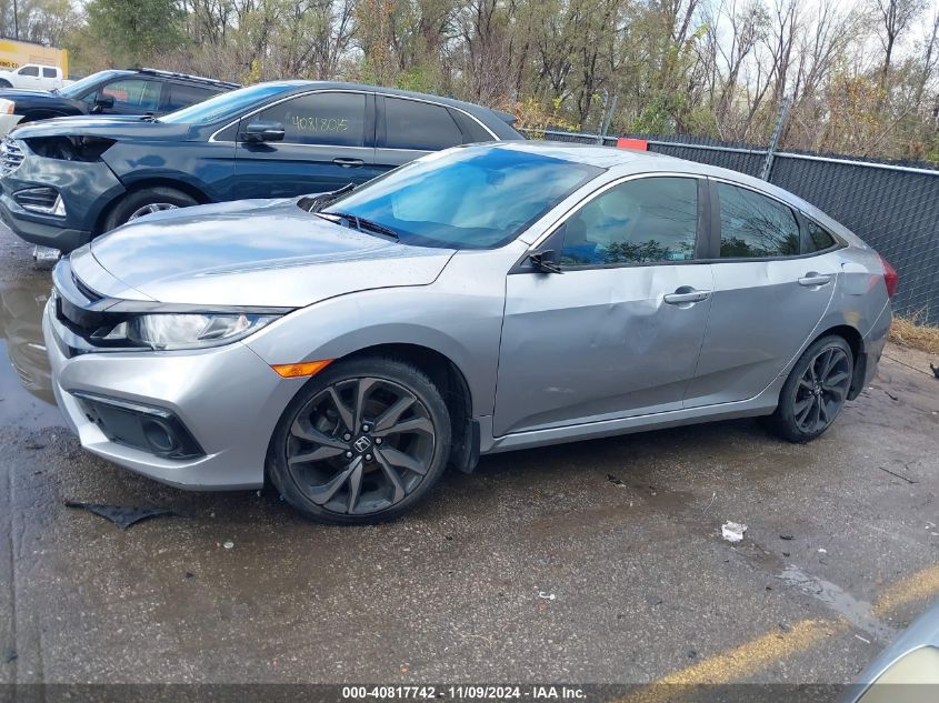 2019 Honda Civic Sport VIN: 19XFC2F86KE029040 Lot: 40817742