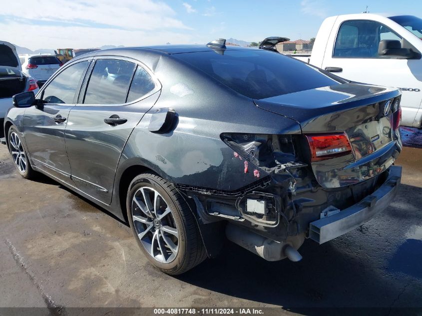 2015 Acura Tlx V6 Advance VIN: 19UUB2F72FA002378 Lot: 40817748