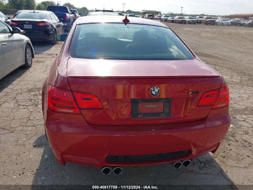 2011 BMW M3 VIN: WBSKG9C53BE368686 Lot: 40817759