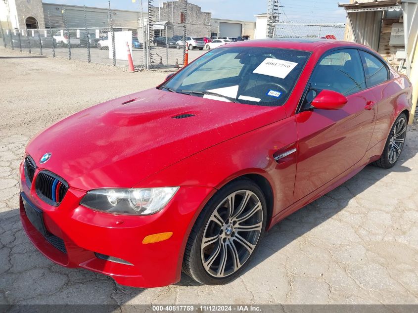 2011 BMW M3 VIN: WBSKG9C53BE368686 Lot: 40817759