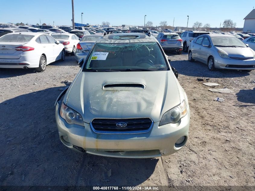 2005 Subaru Outback 2.5Xt Limited VIN: 4S4BP67C254346960 Lot: 40817768