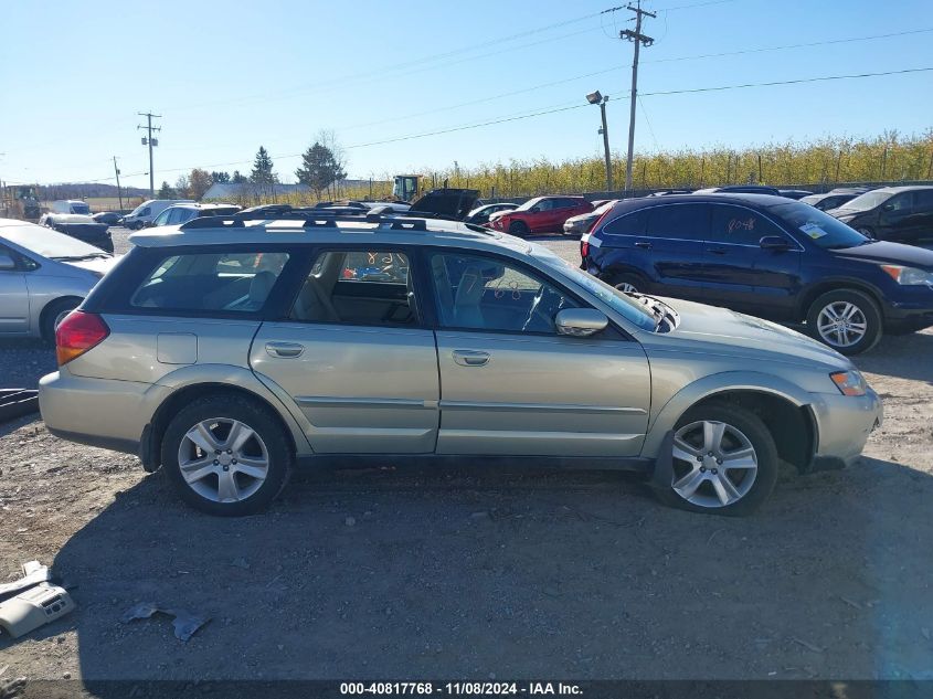 2005 Subaru Outback 2.5Xt Limited VIN: 4S4BP67C254346960 Lot: 40817768