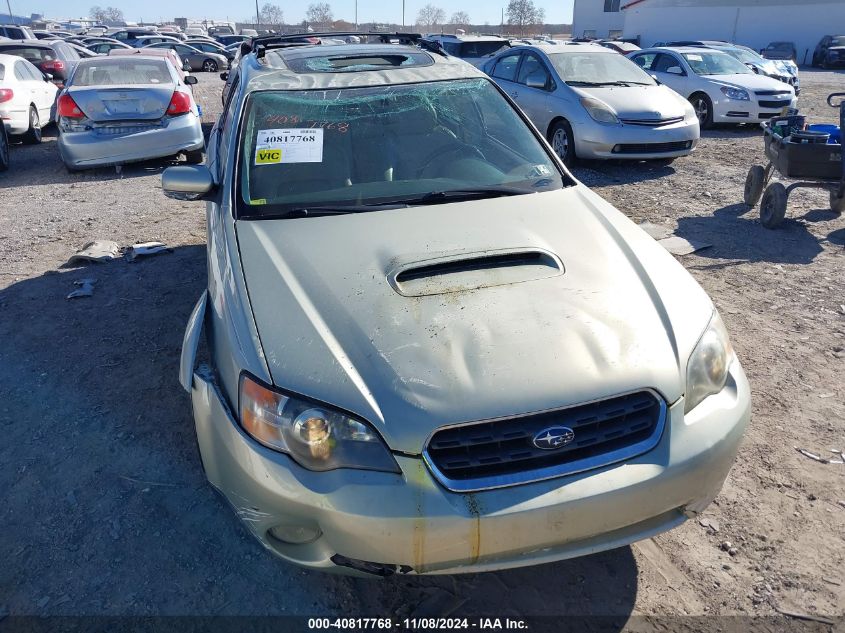 2005 Subaru Outback 2.5Xt Limited VIN: 4S4BP67C254346960 Lot: 40817768