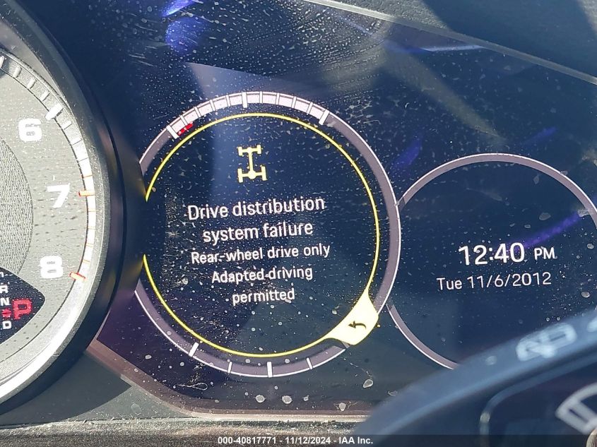 2022 Porsche Cayenne Platinum Edition VIN: WP1AA2AY4NDA03550 Lot: 40817771