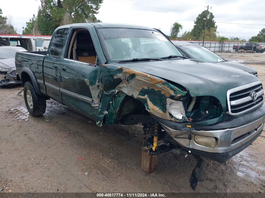 2001 Toyota Tundra Access Cab/Access Cab Sr5 VIN: 5TBRT34131S138299 Lot: 40817774