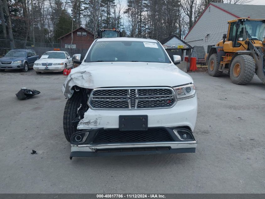 2018 Dodge Durango Citadel Awd VIN: 1C4SDJETXJC515240 Lot: 40817786