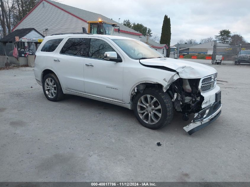 VIN 1C4SDJETXJC515240 2018 DODGE DURANGO no.1