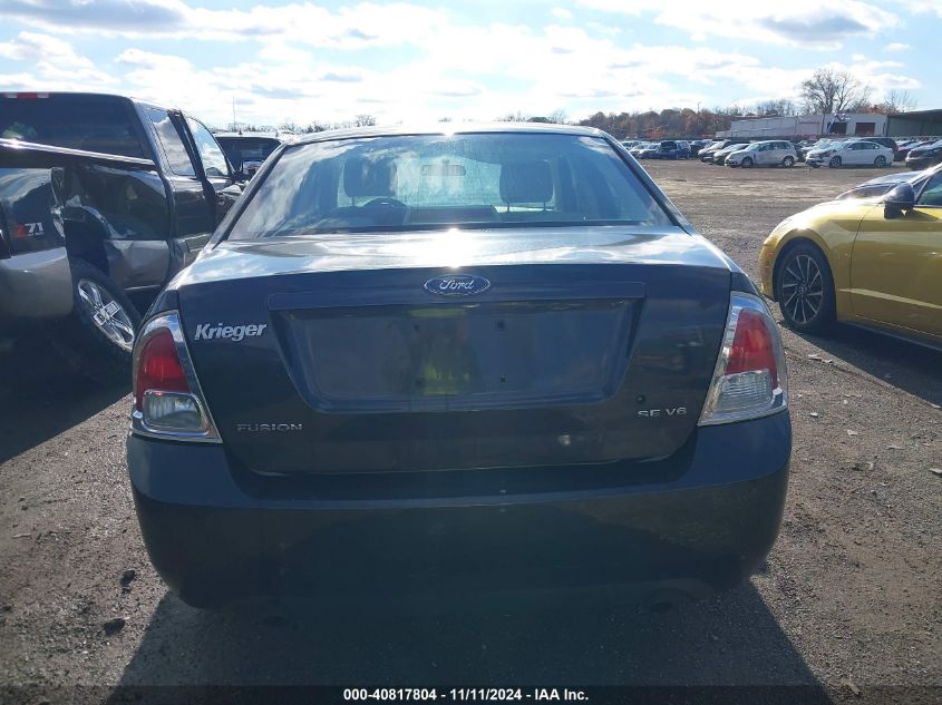 2006 Ford Fusion Se VIN: 3FAHP07106R142389 Lot: 40817804