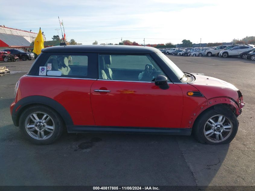 2012 Mini Cooper VIN: WMWSU3C55CT257760 Lot: 40817805