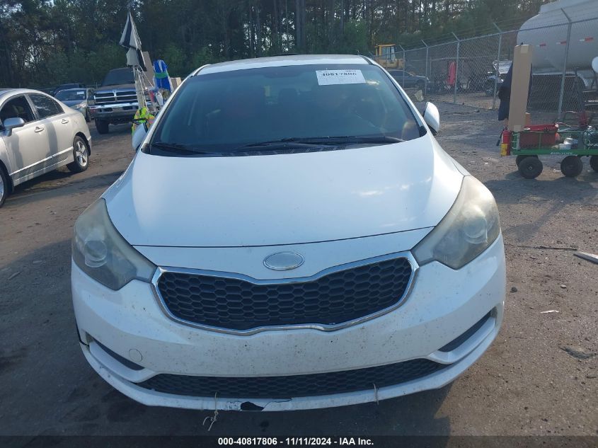 2014 Kia Forte Lx VIN: KNAFK4A67E5063814 Lot: 40817806