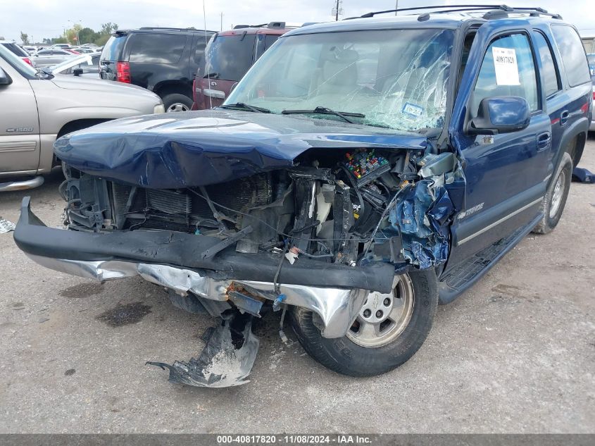 2003 Chevrolet Tahoe Lt VIN: 1GNEC13Z83J296663 Lot: 40817820