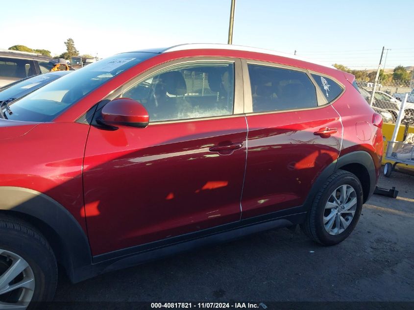 2019 Hyundai Tucson Value VIN: KM8J33A42KU941438 Lot: 40817821