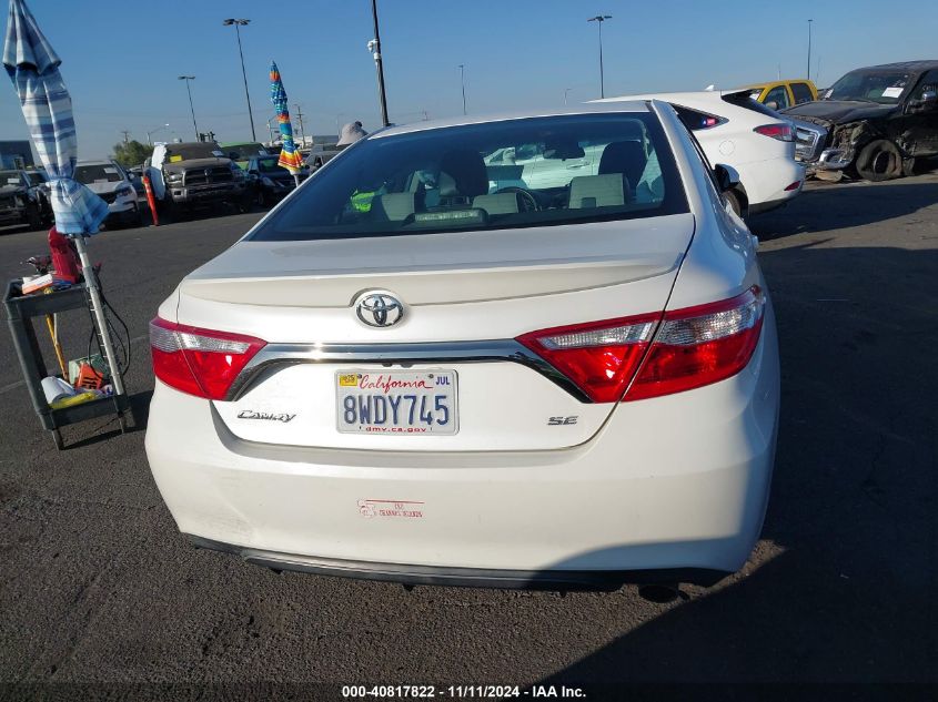 2017 Toyota Camry Se VIN: 4T1BF1FK4HU449302 Lot: 40817822