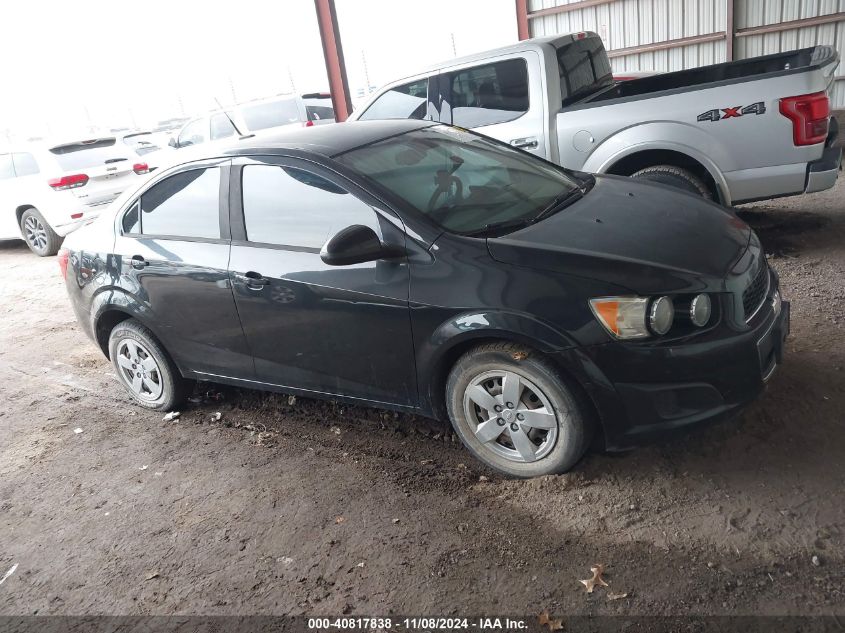 2013 Chevrolet Sonic Ls Auto VIN: 1G1JA5SH3D4133876 Lot: 40817838