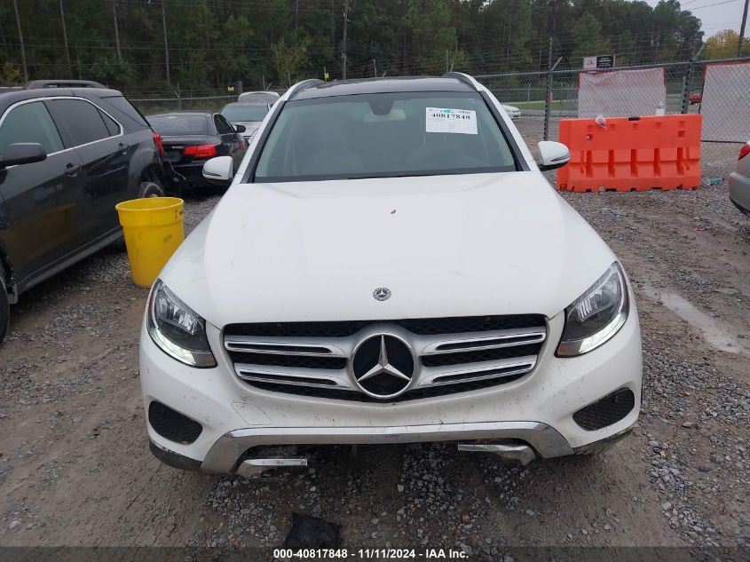 2018 Mercedes-Benz Glc 300 VIN: WDC0G4JB6JV039502 Lot: 40817848