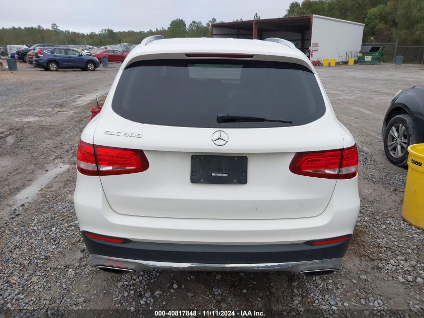 2018 Mercedes-Benz Glc 300 VIN: WDC0G4JB6JV039502 Lot: 40817848