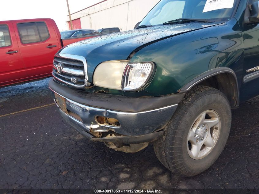 2001 Toyota Tundra Sr5 V8 VIN: 5TBBT44171S148745 Lot: 40817853