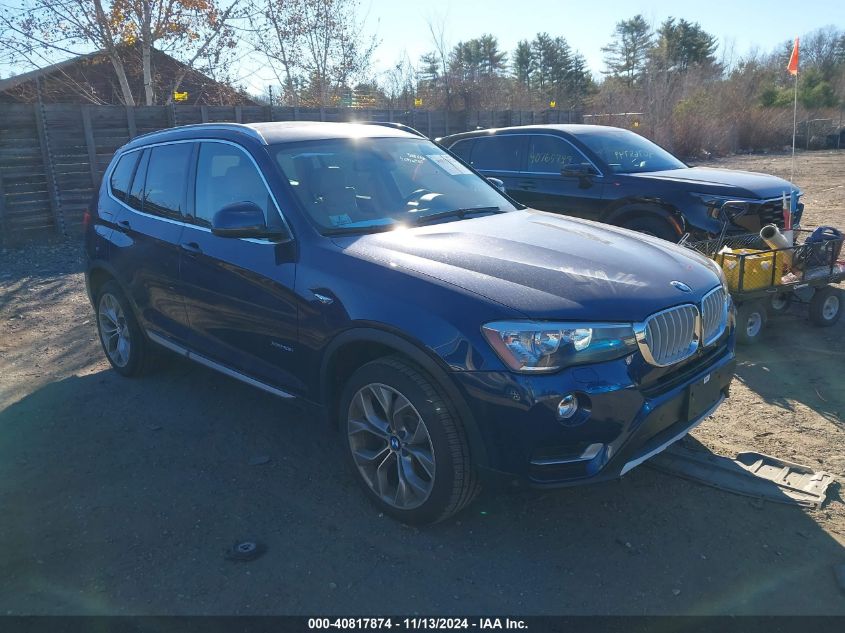 2017 BMW X3 xDrive28I VIN: 5UXWX9C32H0T24643 Lot: 40817874