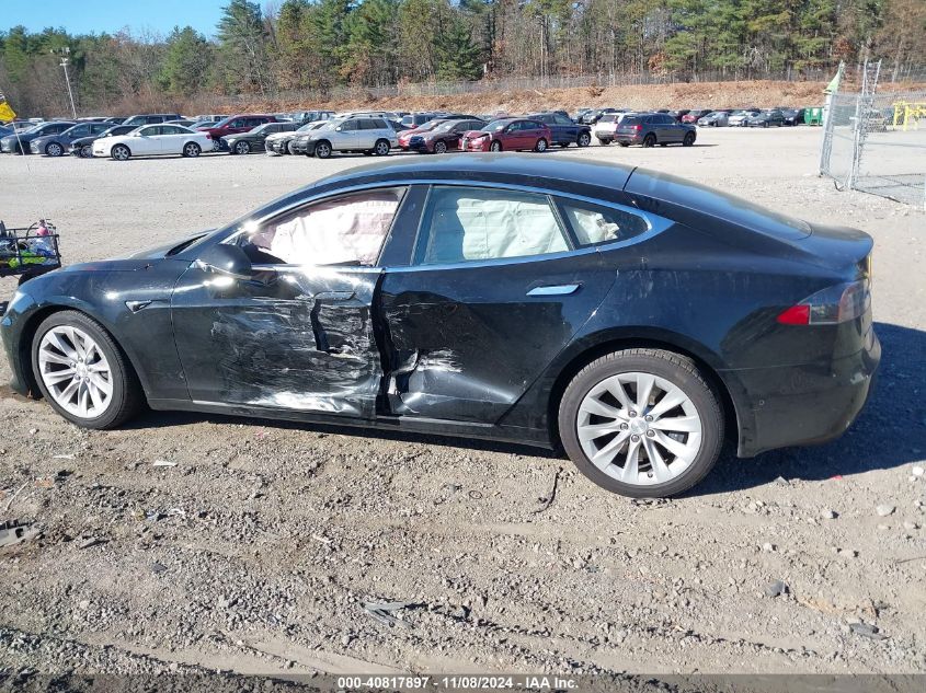 2018 Tesla Model S 100D/75D/P100D VIN: 5YJSA1E2XJF297609 Lot: 40817897