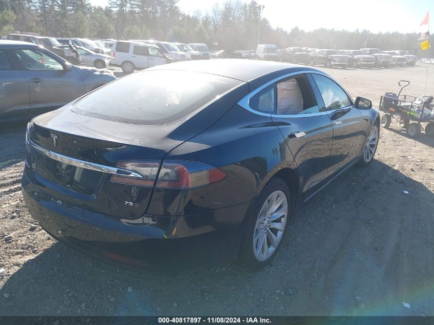 VIN 5YJSA1E2XJF297609 2018 TESLA MODEL S no.4