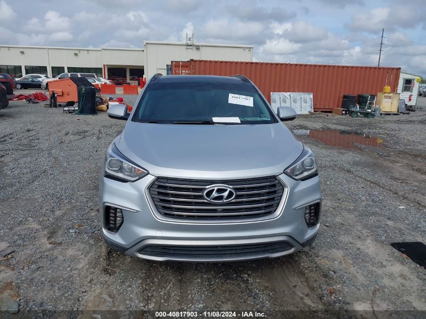 2018 Hyundai Santa Fe Limited Ultimate VIN: KM8SR4HF2JU289158 Lot: 40817903