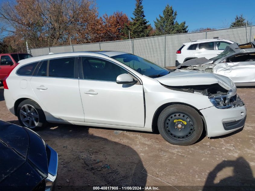 2016 Volvo V60 T5 Drive-E Premier VIN: YV140MEK9G1319284 Lot: 40817905