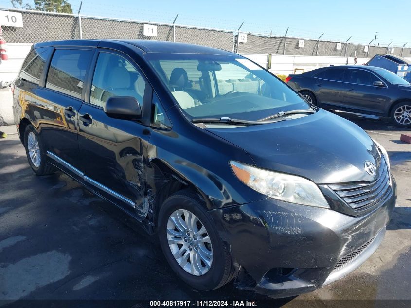 2015 TOYOTA SIENNA