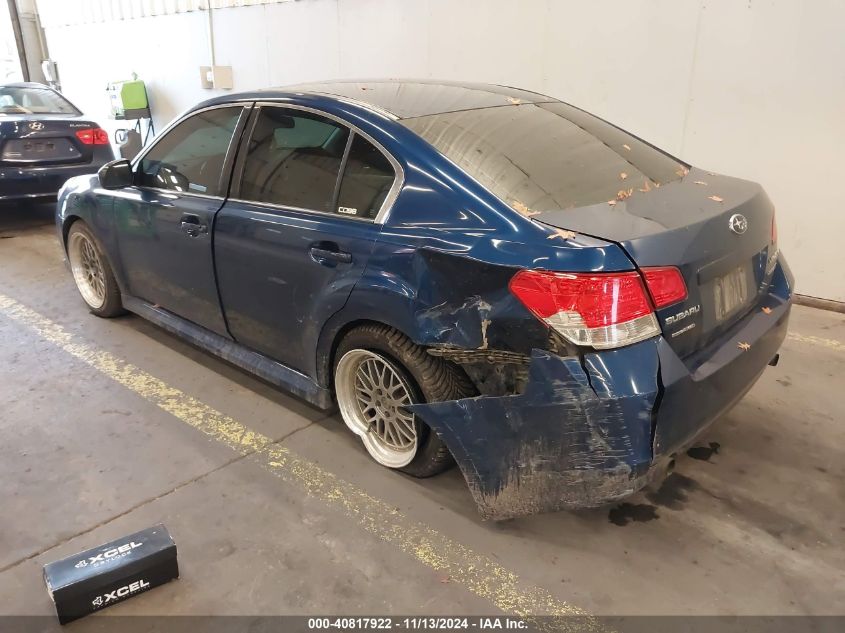 2010 Subaru Legacy 2.5Gt Premium VIN: 4S3BMFG66A1212830 Lot: 40817922