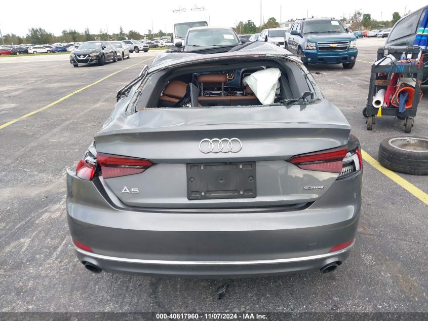 2019 Audi A5 45 Premium VIN: WAUANCF54KA076681 Lot: 40817960