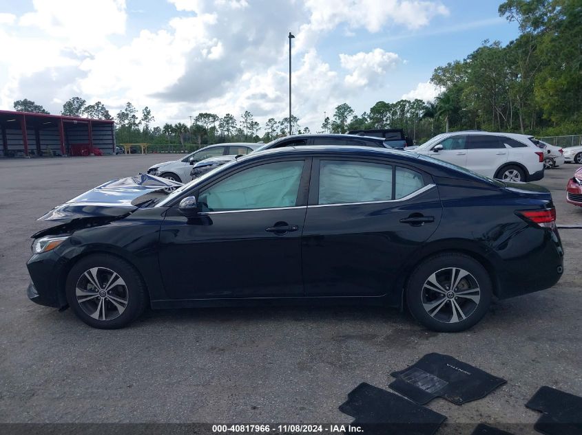 2021 Nissan Sentra Sv Xtronic Cvt VIN: 3N1AB8CV4MY321073 Lot: 40817966