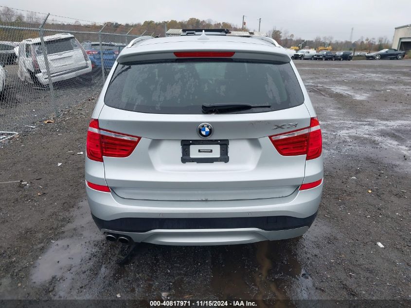 2017 BMW X3 xDrive28I VIN: 5UXWX9C31H0W76497 Lot: 40817971