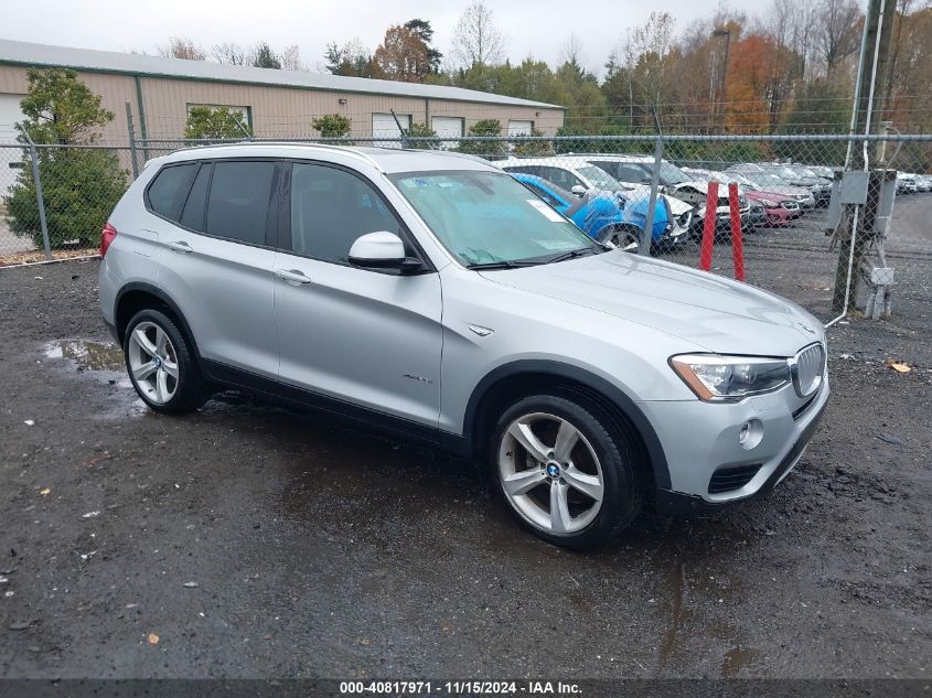 2017 BMW X3 XDRIVE28I - 5UXWX9C31H0W76497