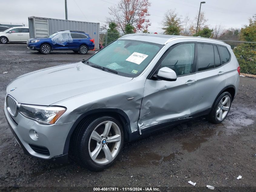 2017 BMW X3 XDRIVE28I - 5UXWX9C31H0W76497