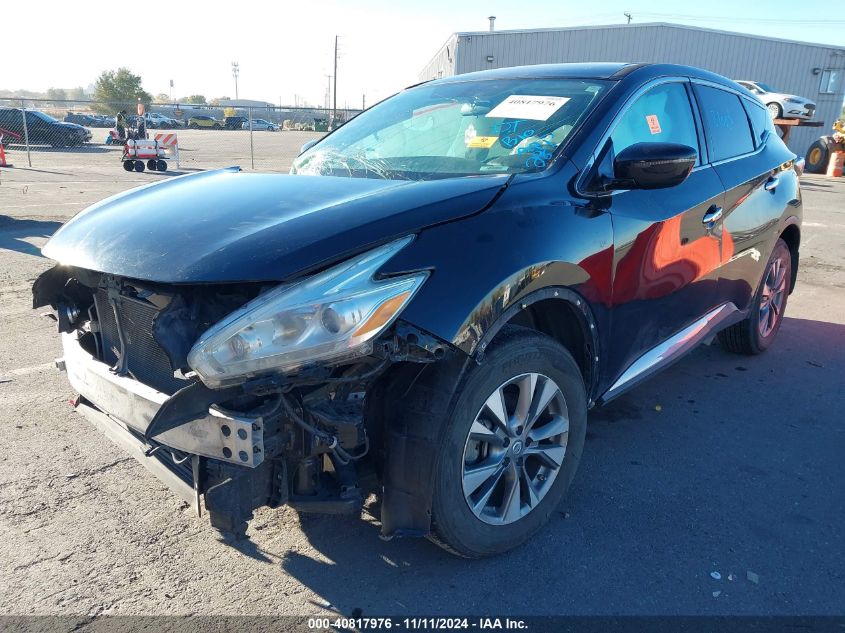 2016 Nissan Murano S VIN: 5N1AZ2MH5GN151897 Lot: 40817976