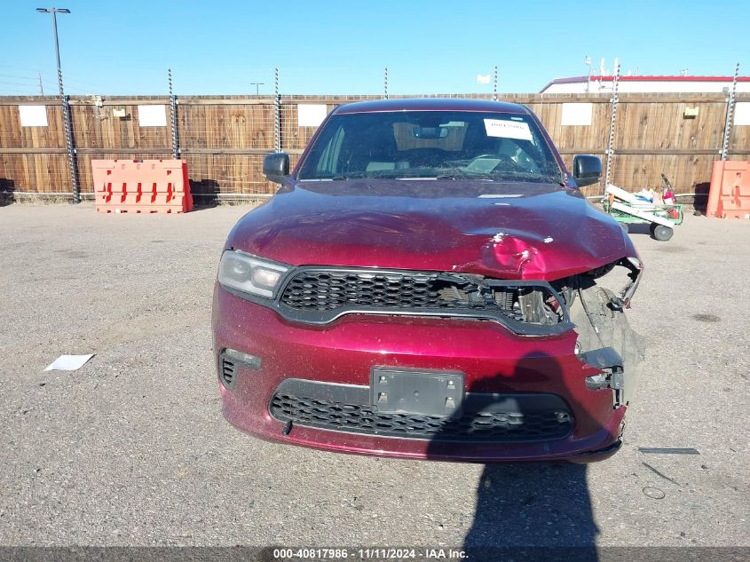 2021 Dodge Durango Gt Plus Awd VIN: 1C4RDJDG4MC627460 Lot: 40817986