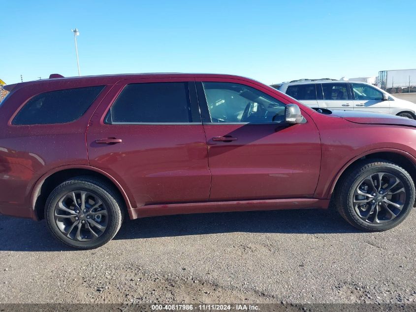 2021 Dodge Durango Gt Plus Awd VIN: 1C4RDJDG4MC627460 Lot: 40817986