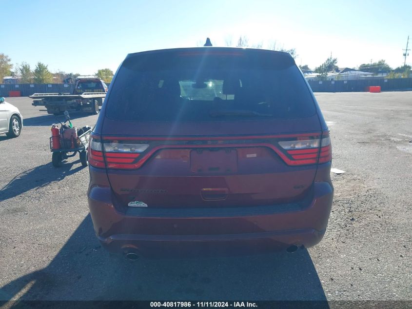 2021 Dodge Durango Gt Plus Awd VIN: 1C4RDJDG4MC627460 Lot: 40817986