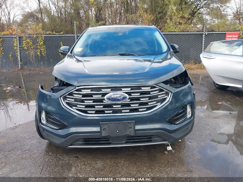 2019 Ford Edge Titanium VIN: 2FMPK4K92KBB74452 Lot: 40818015