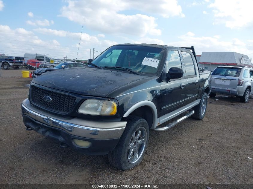 2002 Ford F-150 Lariat/Xlt VIN: 1FTRW08L62KC52413 Lot: 40818032