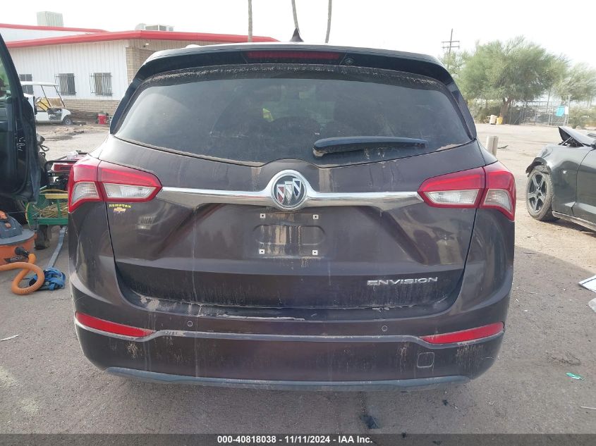 2020 Buick Envision Fwd Essence VIN: LRBFXCSA8LD035331 Lot: 40818038