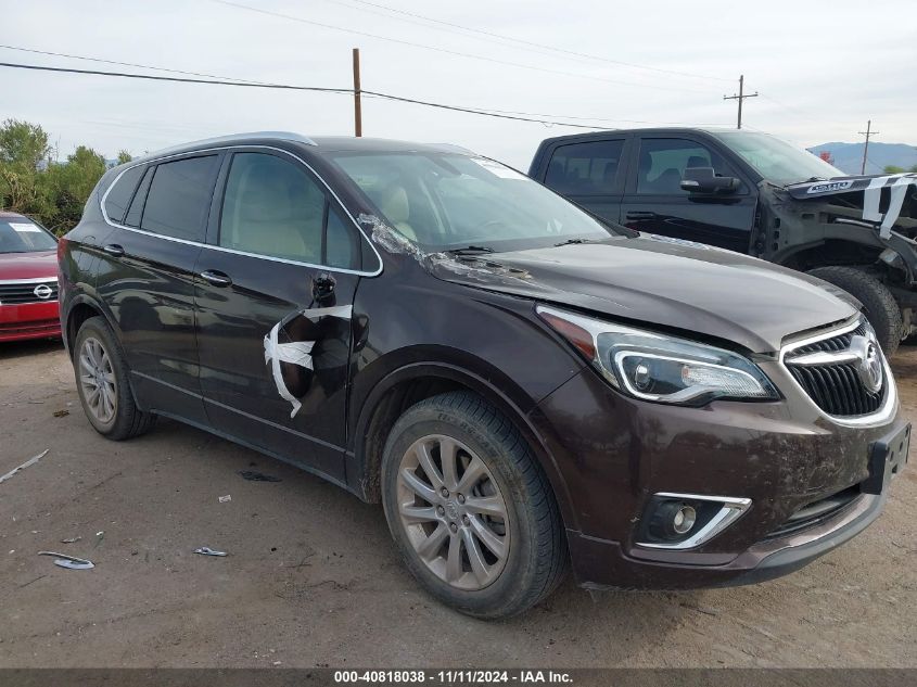 2020 Buick Envision Fwd Essence VIN: LRBFXCSA8LD035331 Lot: 40818038