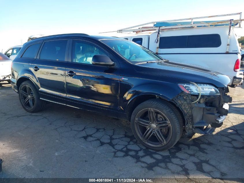 2012 Audi Q7 3.0T S Line Prestige VIN: WA1DGAFEXCD002335 Lot: 40818041