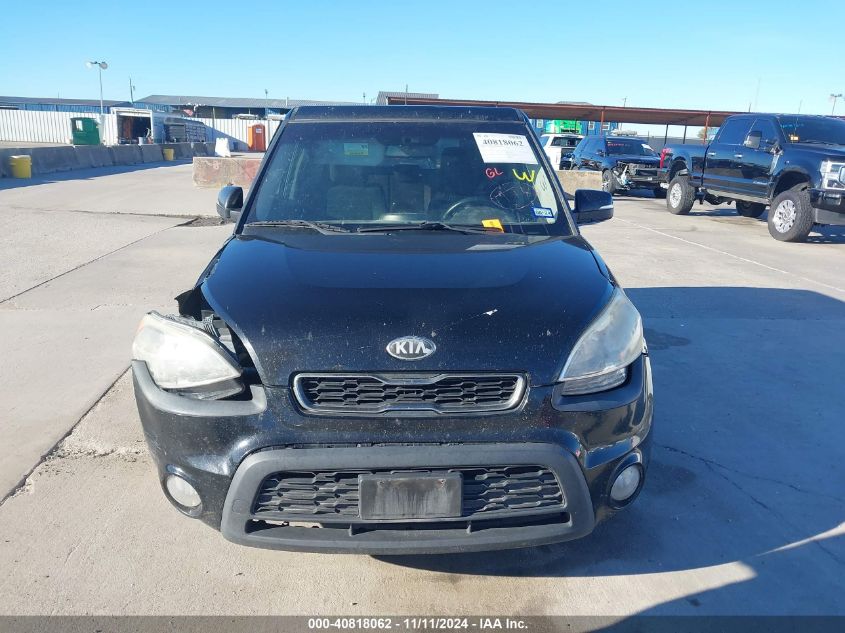 2013 Kia Soul + VIN: KNDJT2A65D7612217 Lot: 40818062