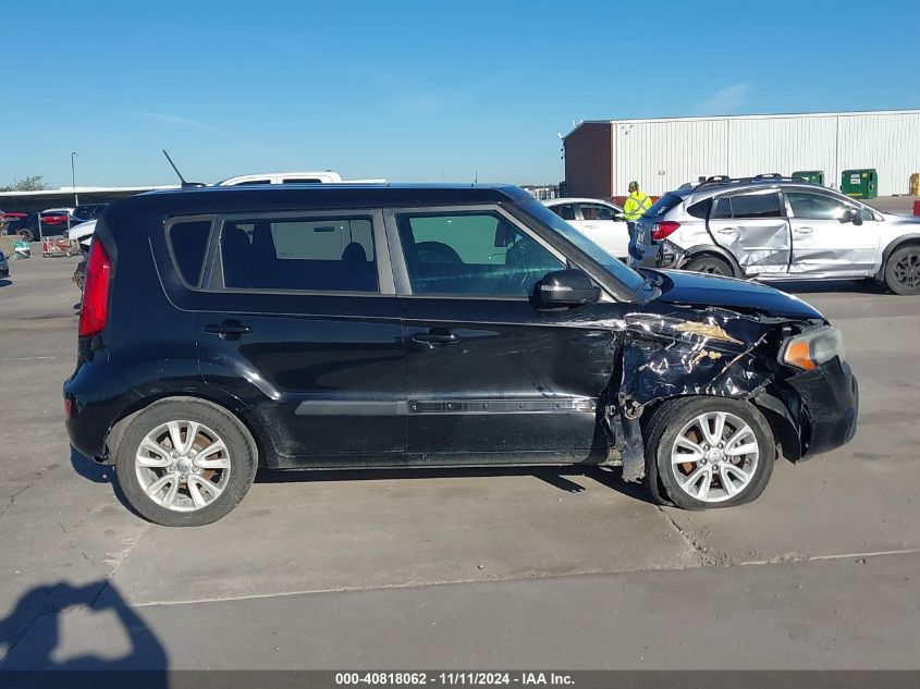 2013 Kia Soul + VIN: KNDJT2A65D7612217 Lot: 40818062