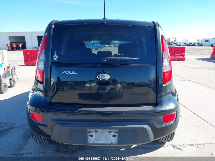 2013 Kia Soul + VIN: KNDJT2A65D7612217 Lot: 40818062