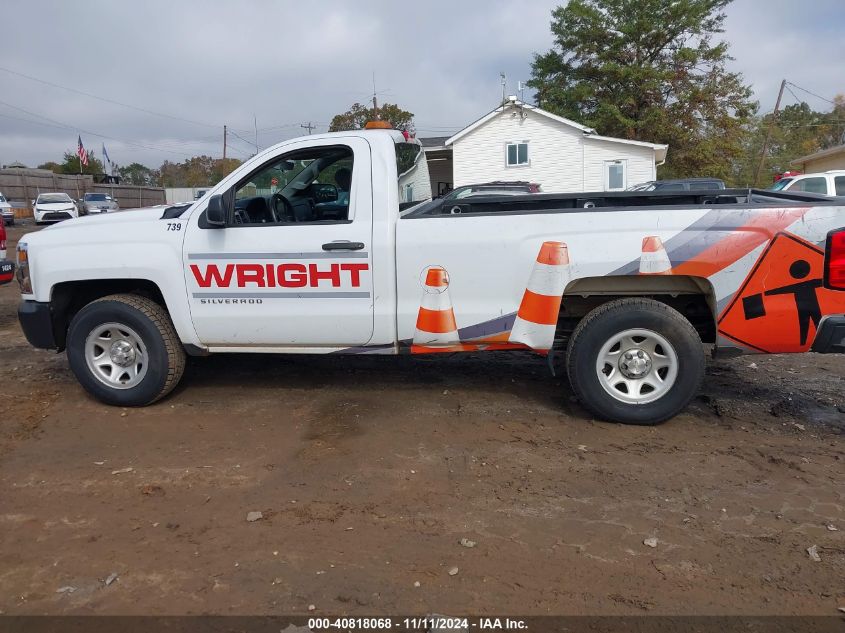 2018 Chevrolet Silverado 1500 Wt VIN: 1GCNCNEH0JZ287636 Lot: 40818068