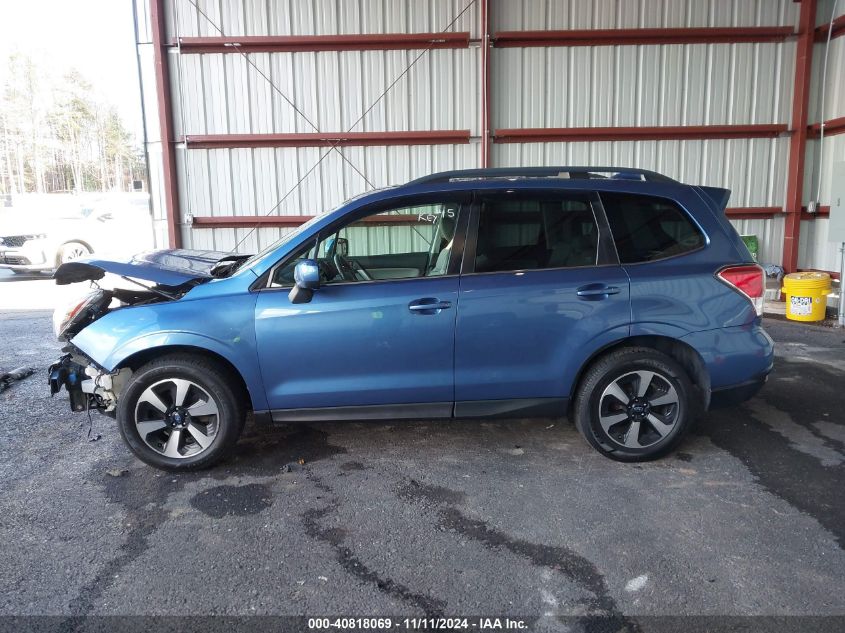 2017 Subaru Forester 2.5I Limited VIN: JF2SJAJC1HH488698 Lot: 40818069