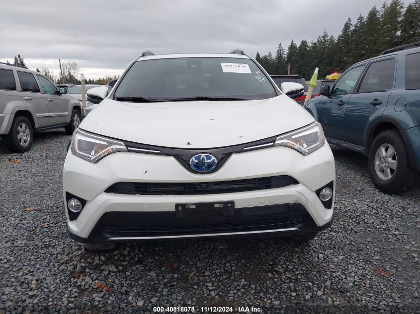 2017 Toyota Rav4 Hybrid Limited VIN: JTMDJREV3HD100265 Lot: 40818078